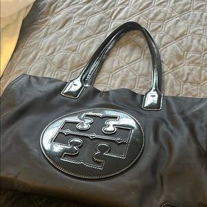 Tory Burch Black Tote Bag